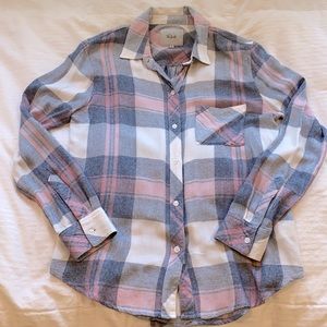 Rails plaid blouse. Size XS